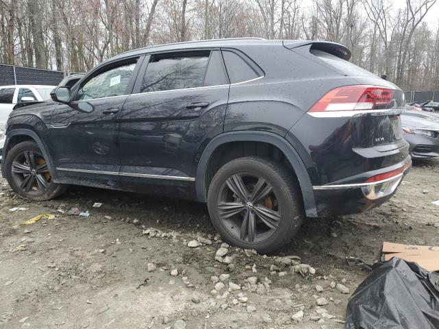 1V2RE2CA4MC233164 - 2021 VOLKSWAGEN ATLAS CROS SE Черный фото 2