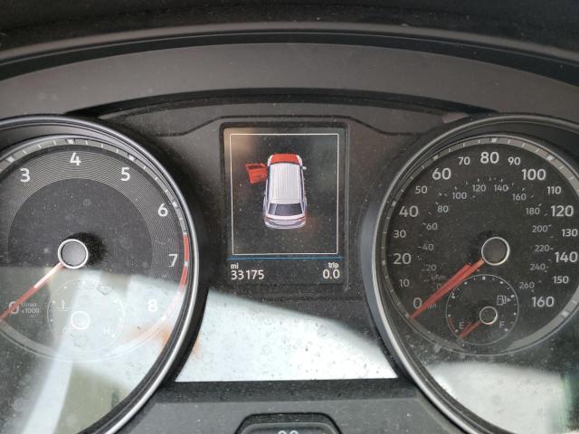 1V2RE2CA4MC233164 - 2021 VOLKSWAGEN ATLAS CROS SE Черный фото 9