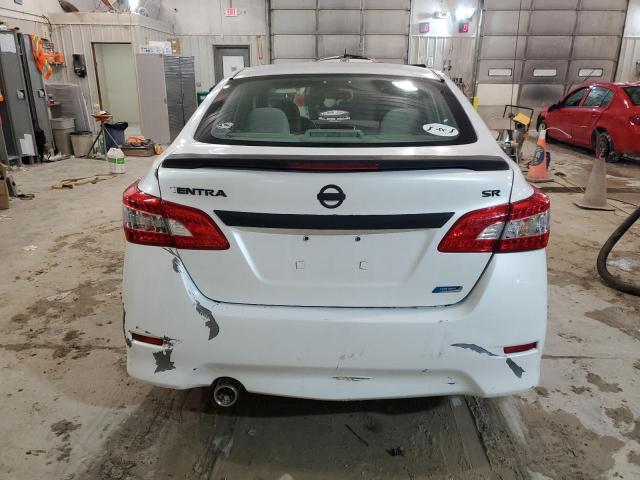 3N1AB7AP3DL787864 - 2013 NISSAN SENTRA S WHITE photo 6