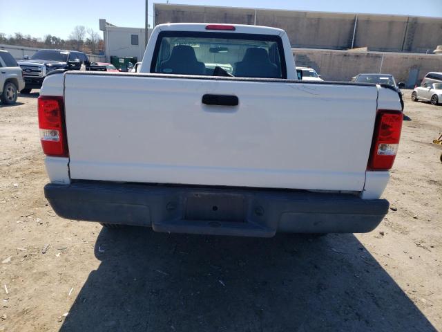 1FTYR10U37PA83247 - 2007 FORD RANGER WHITE photo 6