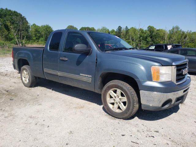 1GTR1VE00BZ150649 - 2011 GMC SIERRA C1500 SLE BLUE photo 4