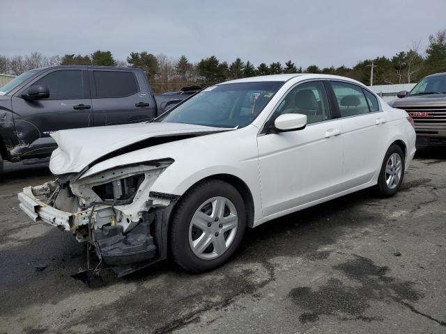 1HGCP2F35BA040529 - 2011 HONDA ACCORD LX WHITE photo 1