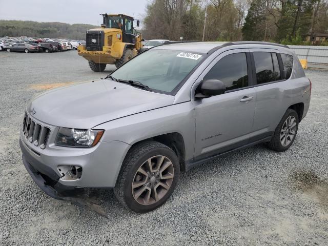 1C4NJDBBXGD762988 - 2016 JEEP COMPASS SPORT SILVER photo 1