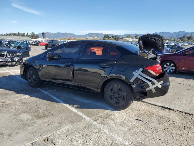 19XFB2F54FE706715 - 2015 HONDA CIVIC LX BLACK photo 2