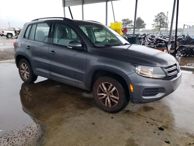 WVGAV7AX2GW591963 - 2016 VOLKSWAGEN TIGUAN S GRAY photo 4