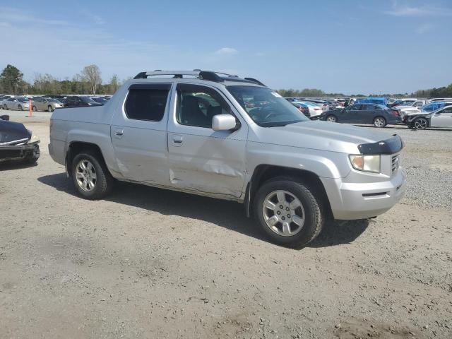 2HJYK16516H564472 - 2006 HONDA RIDGELINE RTL SILVER photo 4