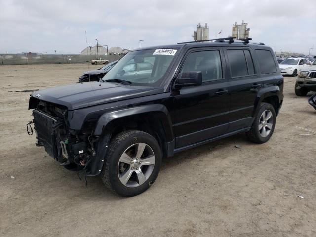 1C4NJRFB9GD725373 - 2016 JEEP PATRIOT LATITUDE BLACK photo 1