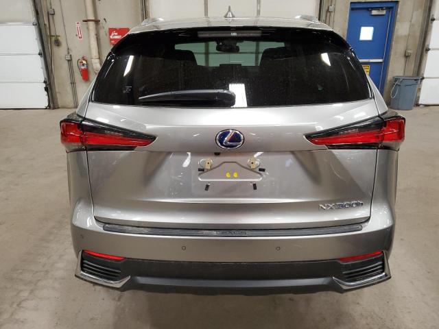 JTJBJRBZ5K2123691 - 2019 LEXUS NX 300H SILVER photo 6