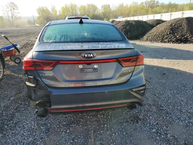 3KPF44AC5LE227033 - 2020 KIA FORTE GT CHARCOAL photo 6