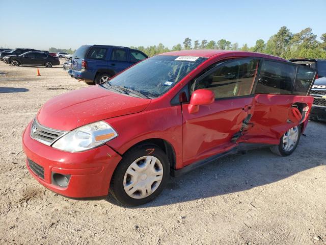 3N1BC1CPXCK811982 - 2012 NISSAN VERSA S RED photo 1