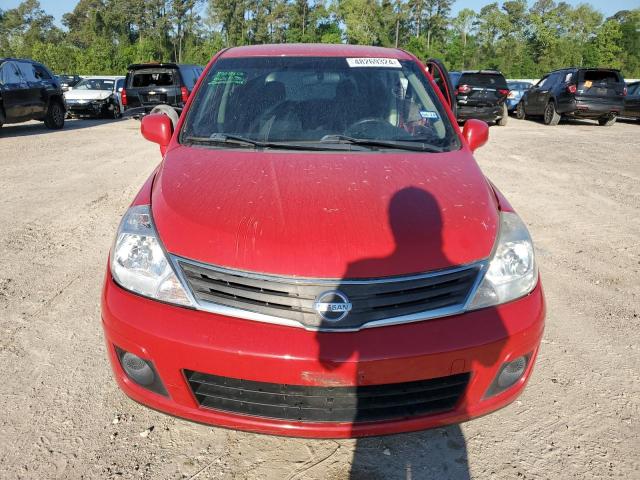 3N1BC1CPXCK811982 - 2012 NISSAN VERSA S RED photo 5