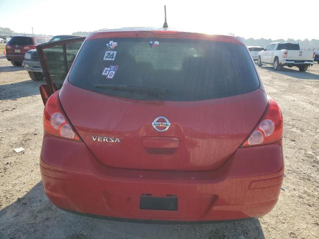 3N1BC1CPXCK811982 - 2012 NISSAN VERSA S RED photo 6