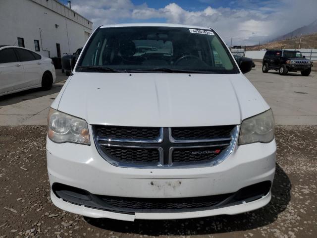 2C4RDGBG9ER241261 - 2014 DODGE GRAND CARA SE WHITE photo 5