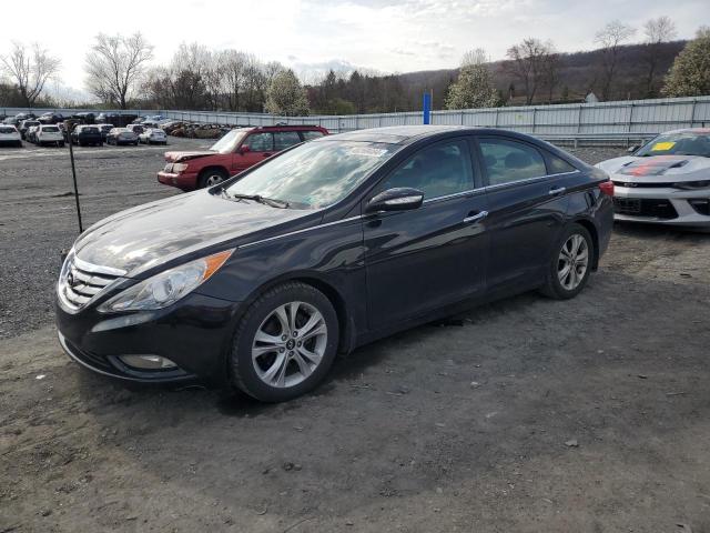 5NPEC4AC0DH587600 - 2013 HYUNDAI SONATA SE BLACK photo 1