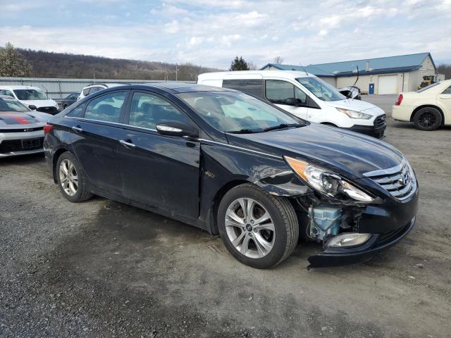 5NPEC4AC0DH587600 - 2013 HYUNDAI SONATA SE BLACK photo 4