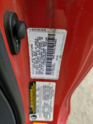 4T1CA30P44U003373 - 2004 TOYOTA CAMRY SOLA SE RED photo 12