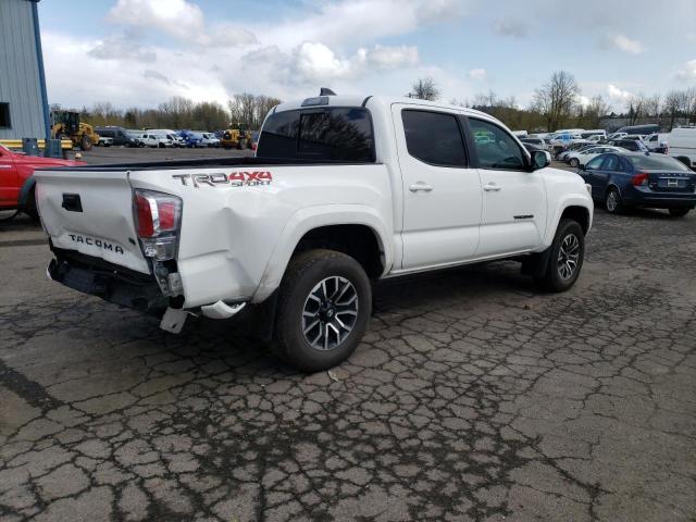 3TMCZ5AN4MM405498 - 2021 TOYOTA TACOMA DOUBLE CAB თეთრი ფოტო 3