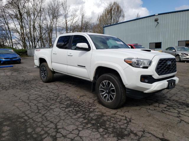 3TMCZ5AN4MM405498 - 2021 TOYOTA TACOMA DOUBLE CAB თეთრი ფოტო 4