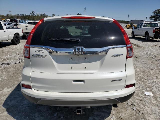 5J6RM4H49GL045290 - 2016 HONDA CR-V SE WHITE photo 6