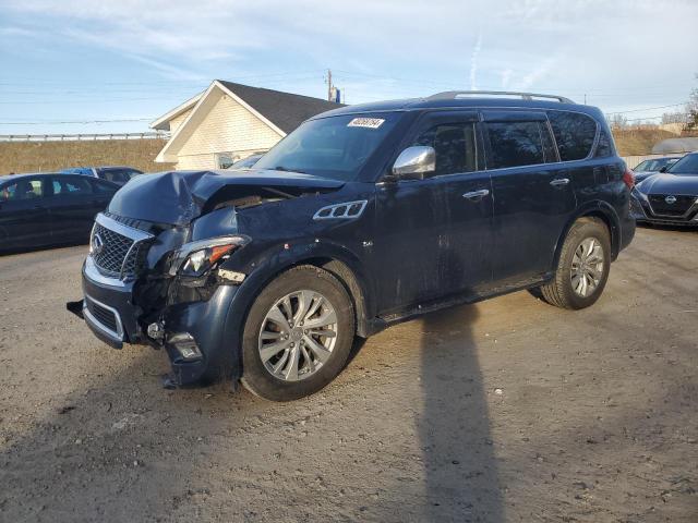 JN8AZ2NE0G9121664 - 2016 INFINITI QX80 BLUE photo 1