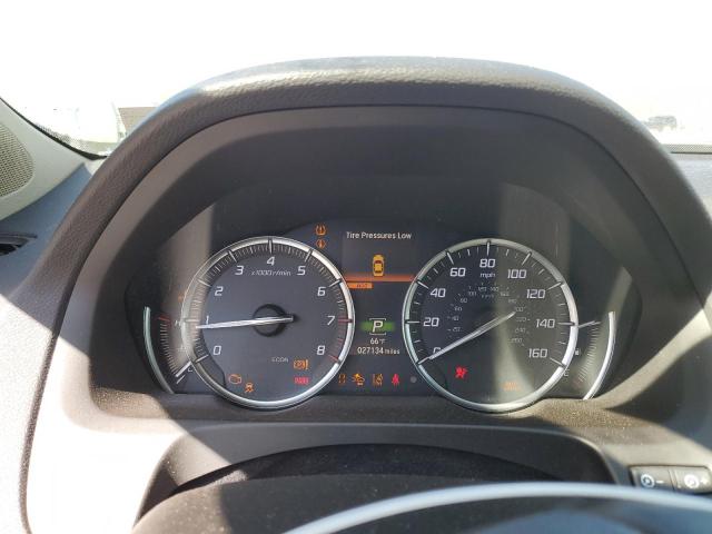 19UUB2F41KA001965 - 2019 ACURA TLX TECHNOLOGY თეთრი ფოტო 9