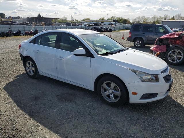 1G1PL5SC3C7142292 - 2012 CHEVROLET CRUZE LT WHITE photo 4