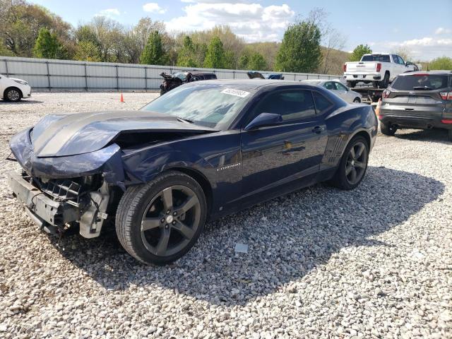 2G1FF1EV8A9113312 - 2010 CHEVROLET CAMERO LT BLUE photo 1