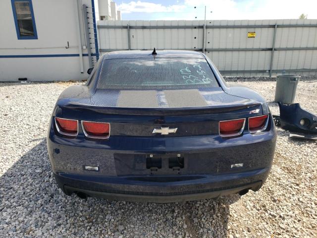 2G1FF1EV8A9113312 - 2010 CHEVROLET CAMERO LT BLUE photo 6