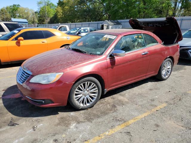 1C3BC7EG6BN529445 - 2011 CHRYSLER 200 LIMITED MAROON photo 1