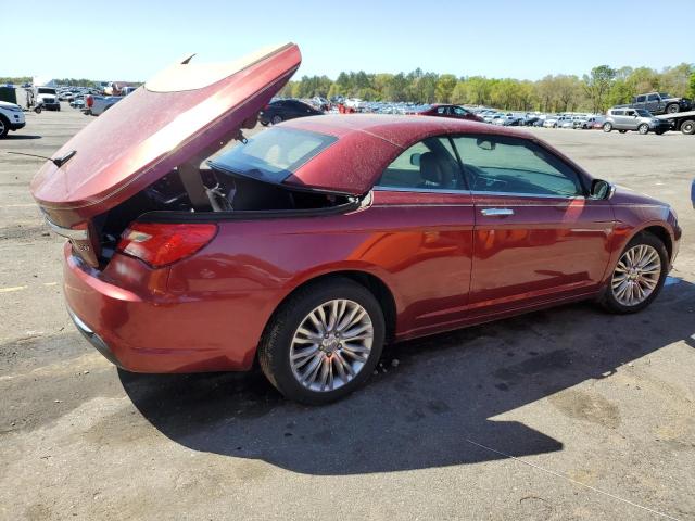 1C3BC7EG6BN529445 - 2011 CHRYSLER 200 LIMITED MAROON photo 3