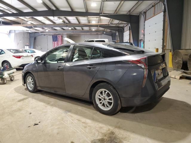 JTDKBRFU2G3519352 - 2016 TOYOTA PRIUS GRAY photo 2