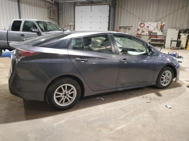 JTDKBRFU2G3519352 - 2016 TOYOTA PRIUS GRAY photo 3