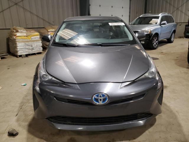 JTDKBRFU2G3519352 - 2016 TOYOTA PRIUS GRAY photo 5