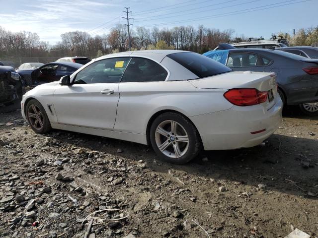 WBA3V7C58FP772760 - 2015 BMW 428 I SULEV WHITE photo 2