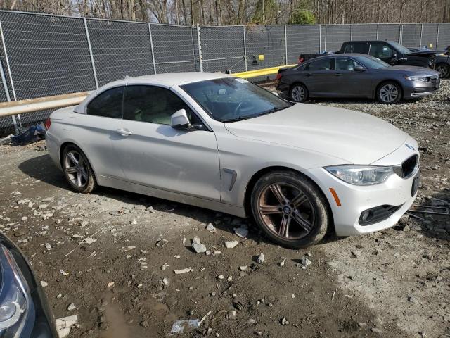 WBA3V7C58FP772760 - 2015 BMW 428 I SULEV WHITE photo 4