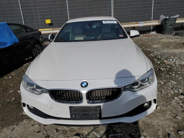 WBA3V7C58FP772760 - 2015 BMW 428 I SULEV WHITE photo 5