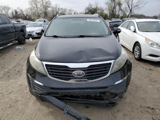 KNDPB3A28C7349431 - 2012 KIA SPORTAGE BASE BLACK photo 5