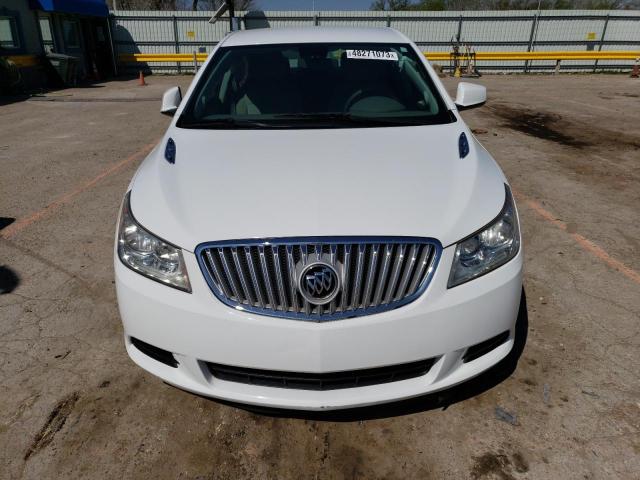 1G4GB5EG8AF170872 - 2010 BUICK LACROSSE CX WHITE photo 5