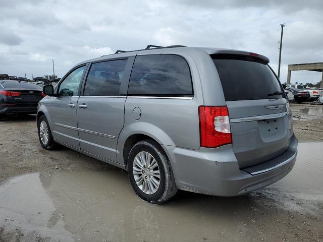 2C4RC1CGXDR753298 - 2013 CHRYSLER TOWN & COU TOURING L SILVER photo 2