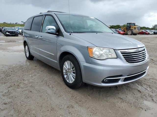 2C4RC1CGXDR753298 - 2013 CHRYSLER TOWN & COU TOURING L SILVER photo 4