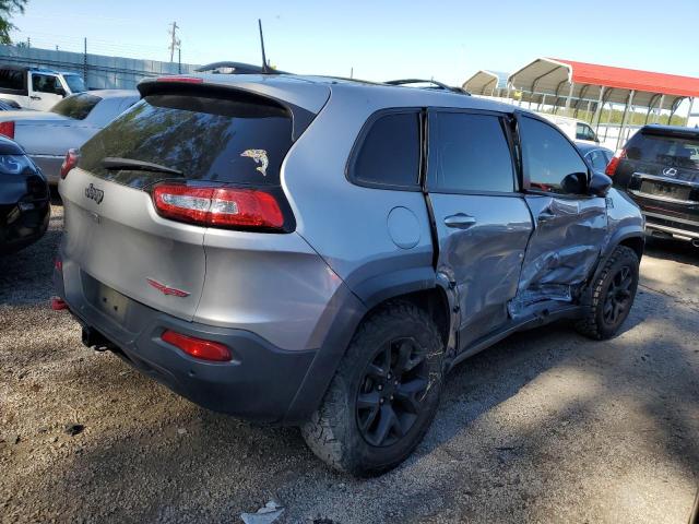 1C4PJMBX7JD549427 - 2018 JEEP CHEROKEE TRAILHAWK GRAY photo 3