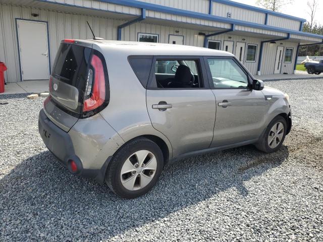 KNDJN2A25E7015545 - 2014 KIA SOUL GRAY photo 3