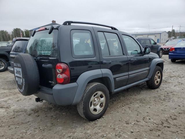 1J4GL48K57W712282 - 2007 JEEP LIBERTY SPORT BLACK photo 3