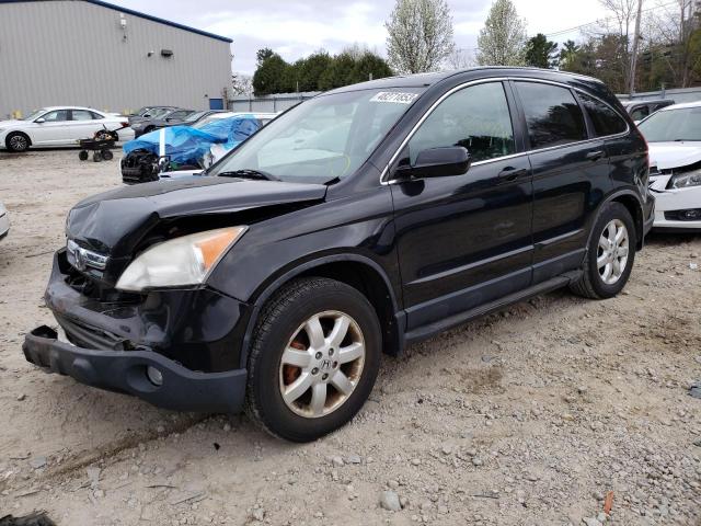 JHLRE48739C022767 - 2009 HONDA CR-V EXL BLACK photo 1