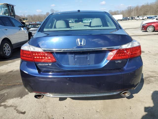 1HGCR3F86FA014300 - 2015 HONDA ACCORD EXL BLUE photo 6