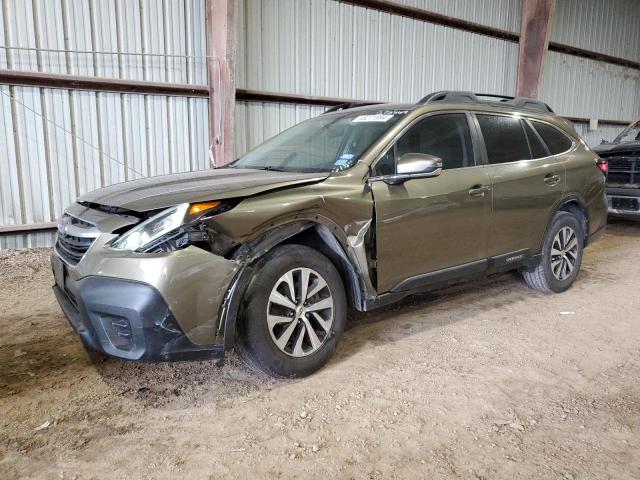 4S4BTACCXL3156184 - 2020 SUBARU OUTBACK PREMIUM GREEN photo 1