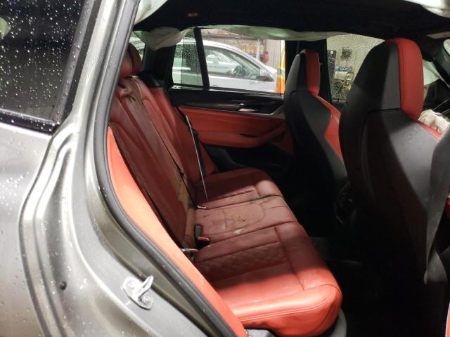 5YMTS0C08L9B60091 - 2020 BMW X3 M COMPETITION GRAY photo 10