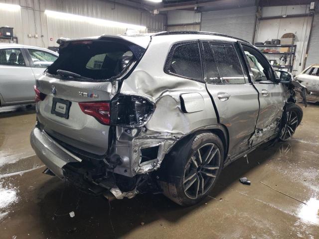 5YMTS0C08L9B60091 - 2020 BMW X3 M COMPETITION GRAY photo 3