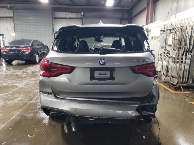 5YMTS0C08L9B60091 - 2020 BMW X3 M COMPETITION GRAY photo 6