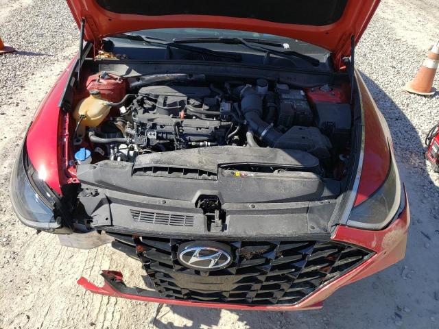 5NPEH4J20MH089907 - 2021 HYUNDAI SONATA LIMITED RED photo 11